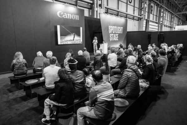 Family Photographer Helen Bartlett lectures for Canon at The Photography Show