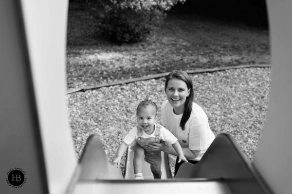 mother-and-son-play-on-slide-battersea