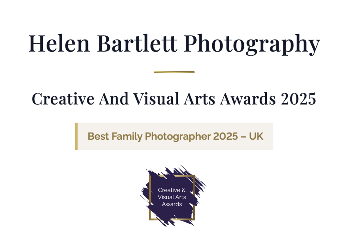 Helen Bartlett Photography wins the Best Family Photographer UK 2025 Award
