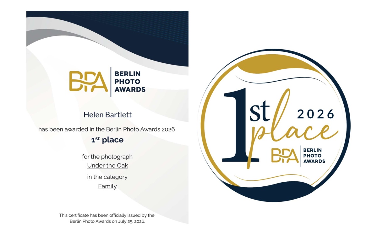 Helen Bartlett, 1st place, Family category, Berlin Photo Awards 2026, for "Under the Oak"