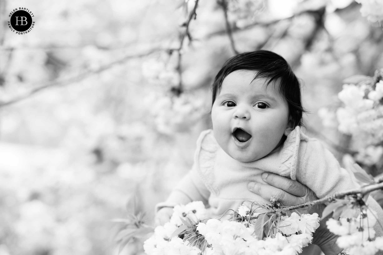 portrait-baby-among-tree-blossom-baby-photoshoot-battersea-london