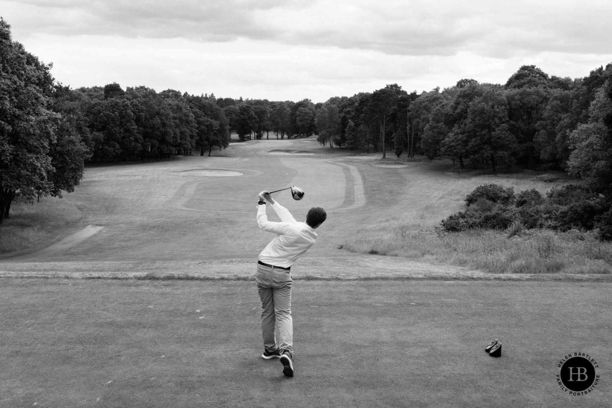 teenager-hits-golf-ball-on-photo-shoot