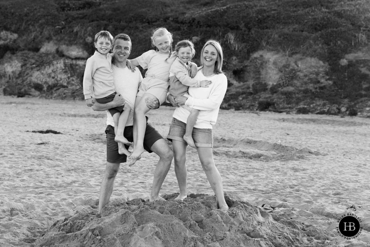 family-portrait-polzeath-beach-cornwall